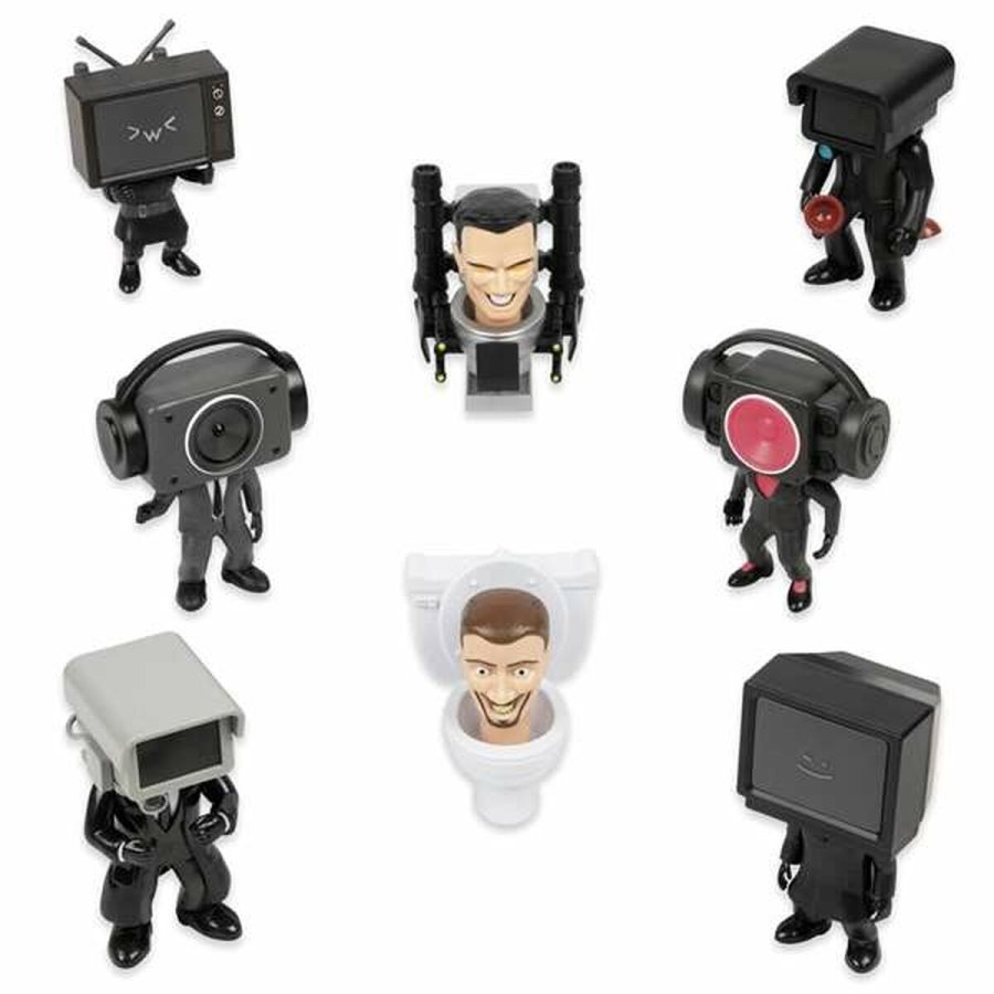 Action Figurer Skibidi Toilet Mini Mystery #3
