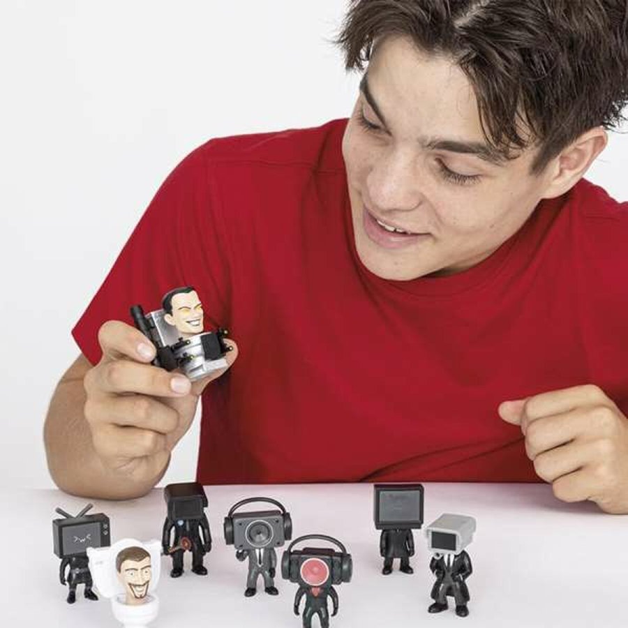 Action Figurer Skibidi Toilet Mini Mystery #4