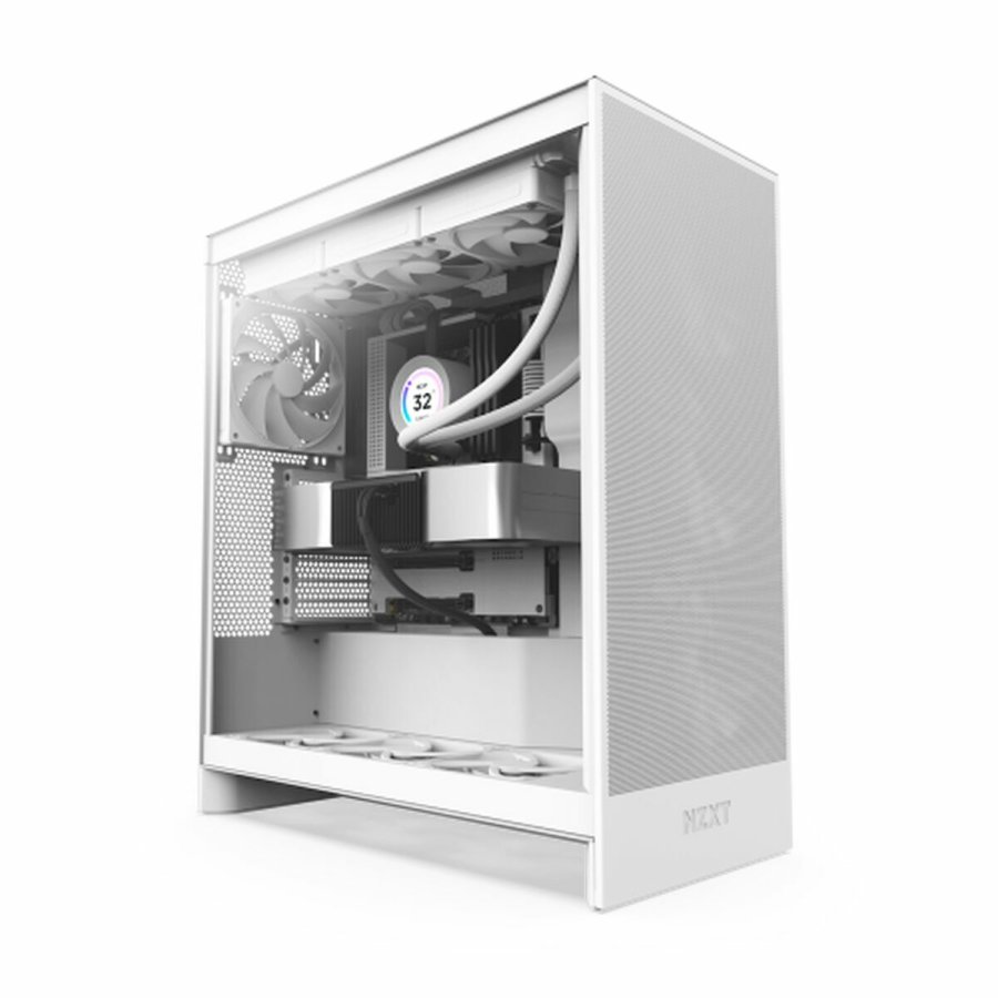 ATX Semi-t�rn kasse NZXT H7 Flow Midi Hvid #6