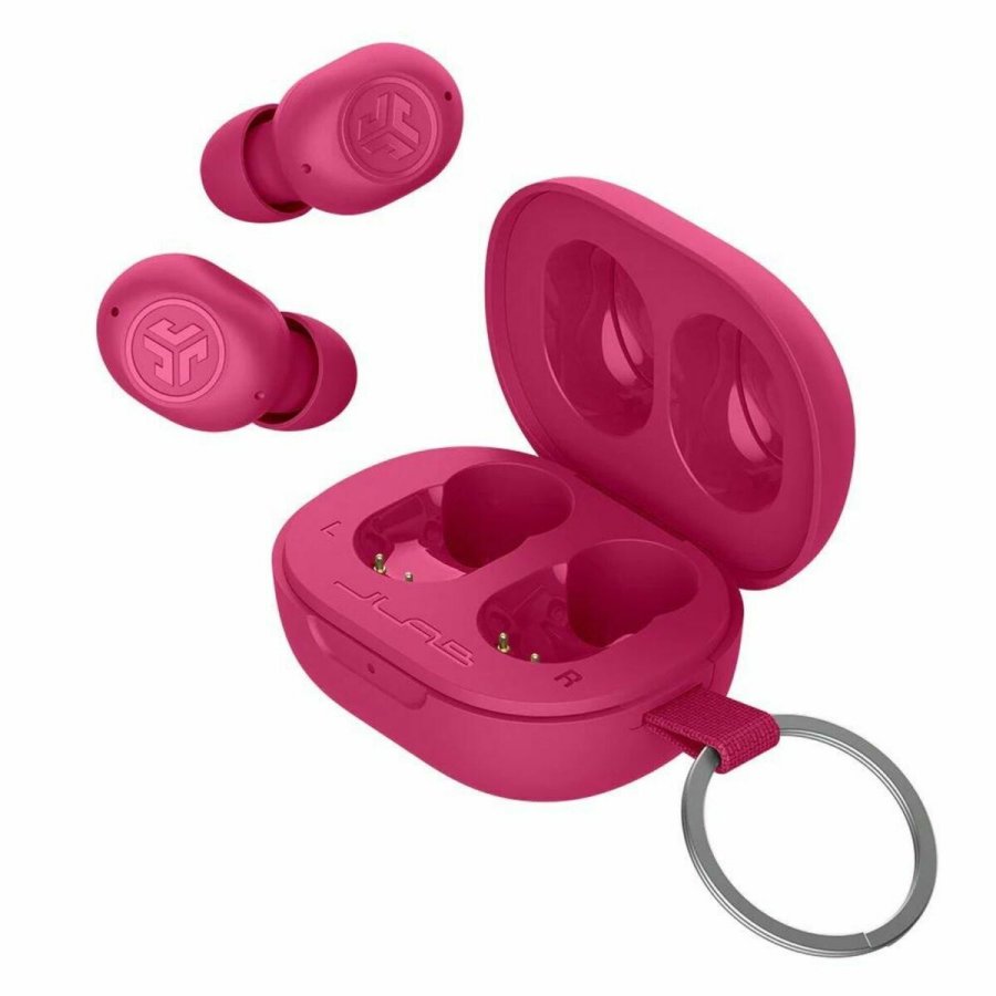 Trdlse hretelefoner med etui til opladning JLab IEUEBJBMINIRPNK124 Pink #2