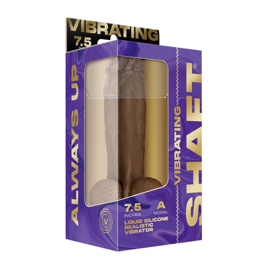 Realistisk Vibrator Shaft Silikone  4,2 cm (13,2 cm) #9