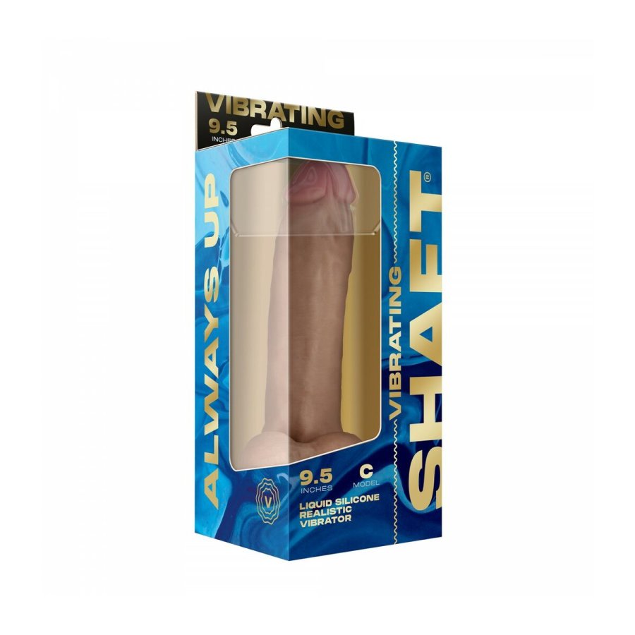 Realistisk Vibrator Shaft C 9.5 - PINE #3