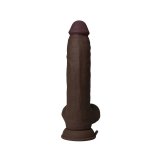 Realistisk Vibrator Shaft C 9.5 - MAHOGANY #11