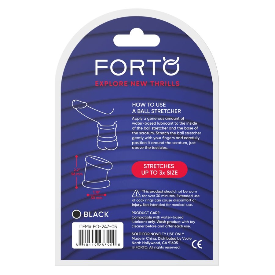 Penisringe Forto Sort (Onesize) #6