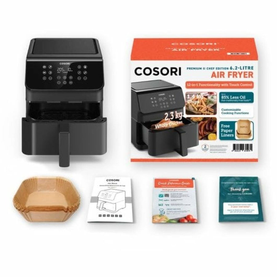 Varmluftsfrituregryde Cosori Premium II Chef Edition Sort 1700 W #7