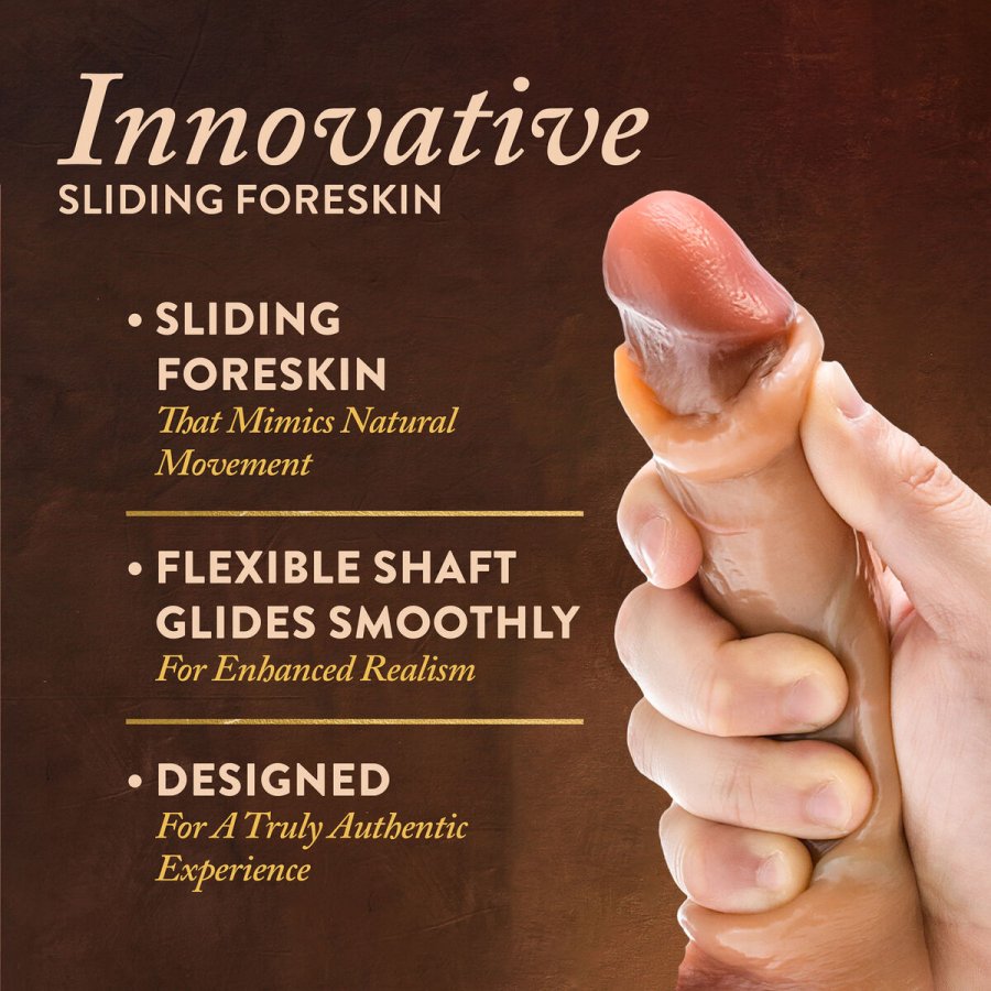 Realistisk Dildo Blush Renaissance Davinci Silikone (14 cm) #13