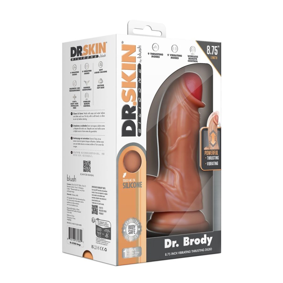 Realistisk Vibrator Blush Dr Skin #6