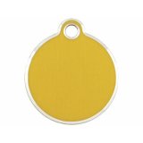 Identifikationsplade Imarc Circle Gul Gylden #1