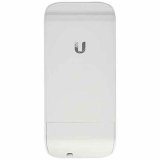Adgangspunkt UBIQUITI LOCOM5 NanoStation 5 GHz 13 dBi Hvid #1