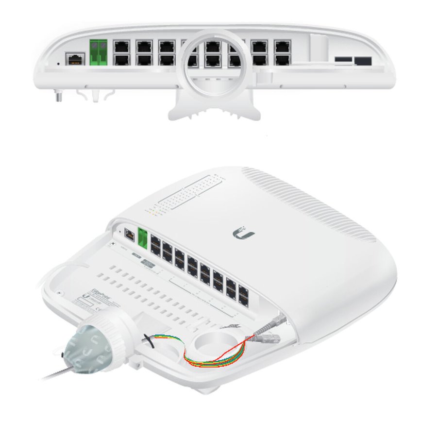 Switch UBIQUITI EP-S16 Hvid #3