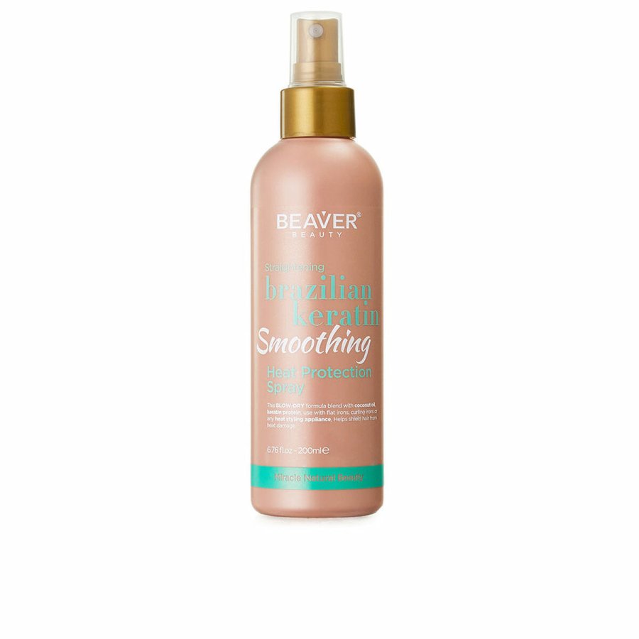 Varmebeskyttelse Beaver BRAZILIAN KERATIN 200 ml #1