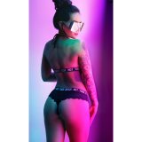 Undert�j S�t Fantasy Lingerie Sort (S/M) #4