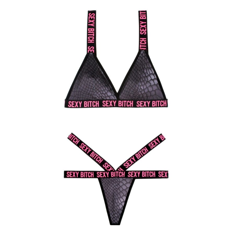 Undert�j S�t Fantasy Lingerie Sort (L/XL) #5