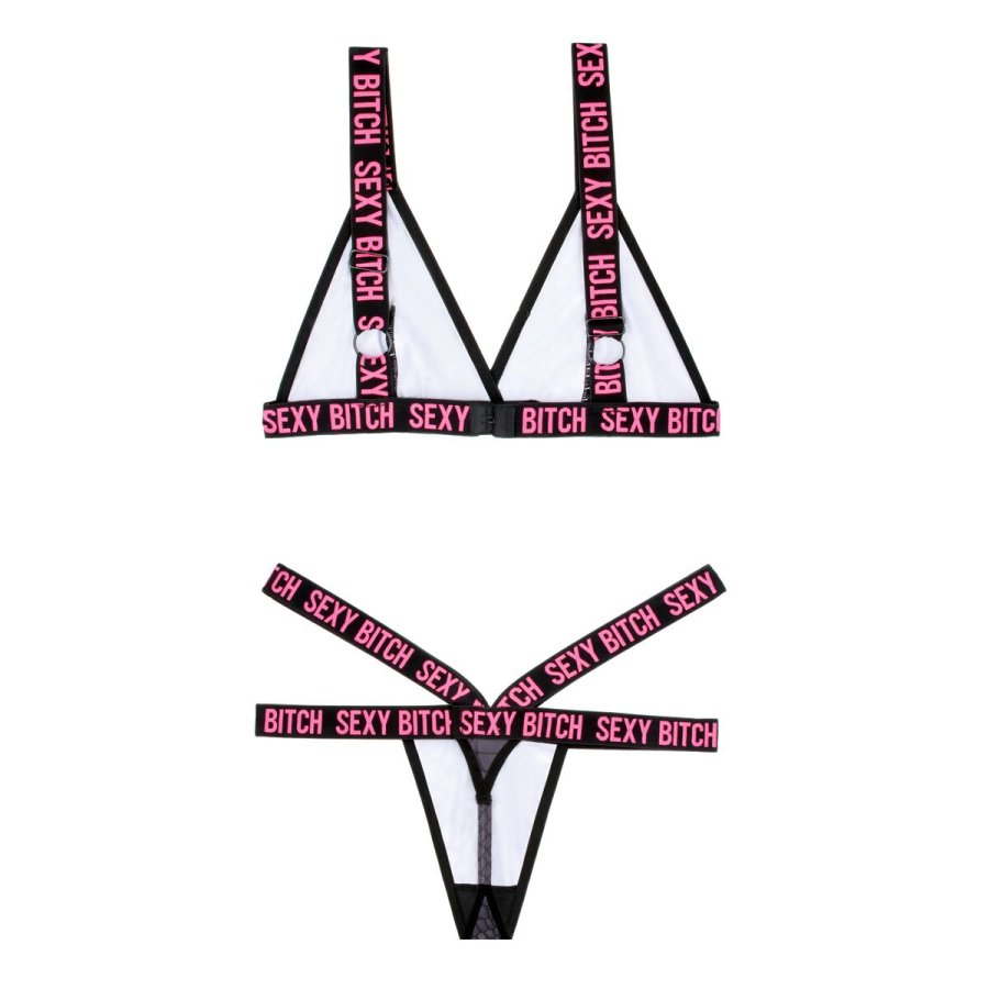 Undert�j S�t Fantasy Lingerie Sort (L/XL) #6