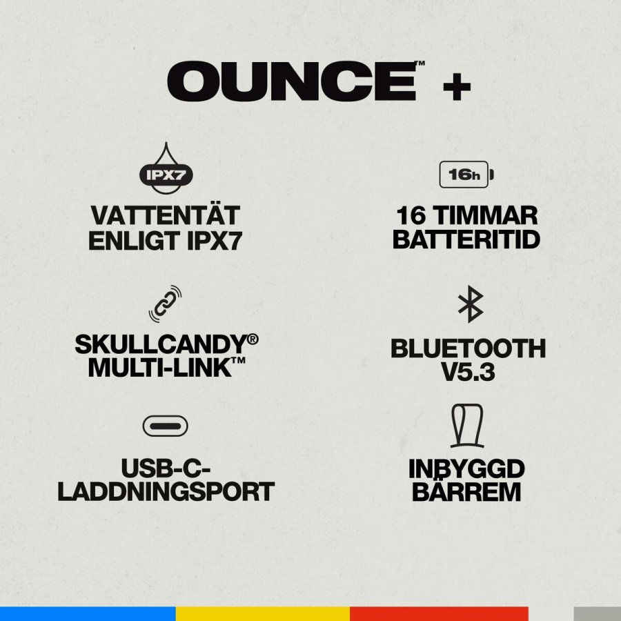 B�rbare Bluetooth-h�jttalere Skullcandy 2SKSK2010B0L2 Sort 20 W #5