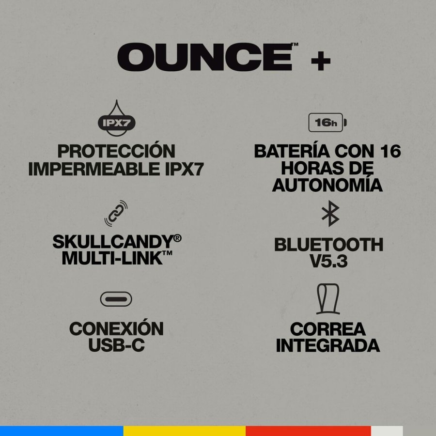 B�rbare Bluetooth-h�jttalere Skullcandy 2SKSK2010I0L2 Gr� 20 W #5