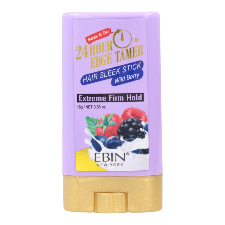 Voks med strk fiksering Ebin New York Edge Sleek Wild Berry 15 g #1
