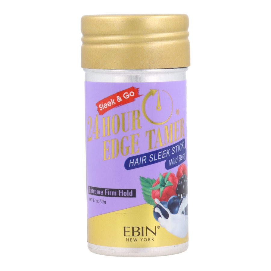 Voks med strk fiksering Ebin New York Edge Sleek Wild Berry 75 g #1