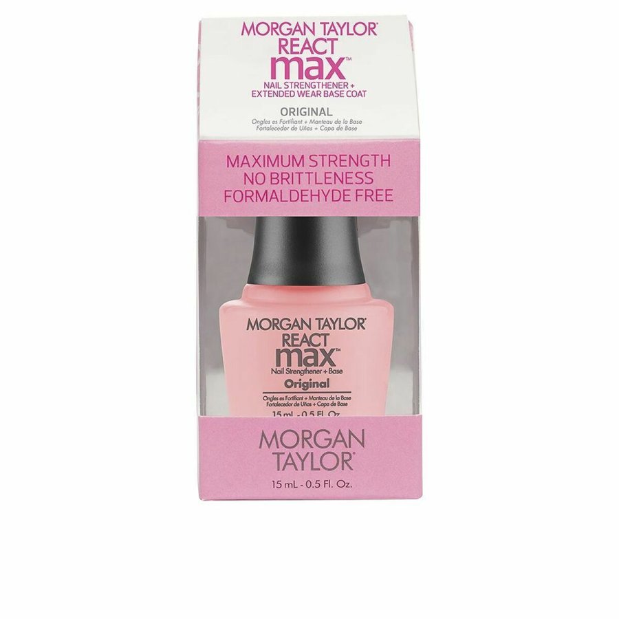 Negleforstrker Morgan Taylor React Max Original 15 ml 2-i-1 Base belgning #1