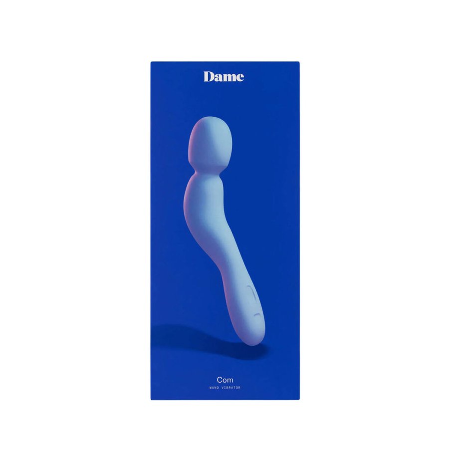 Vibrator Dame Com Wand Massager Periwinkle Bl #3