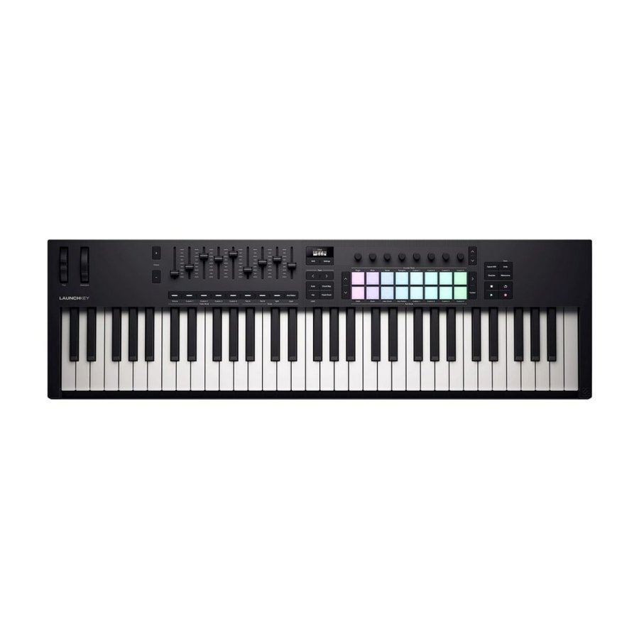 Elektrisk Piano Novation 61-MK4 #1