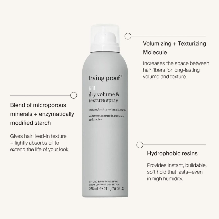 Spray til Volumen Living Proof Full 238 ml Tekstureringsmiddel #2