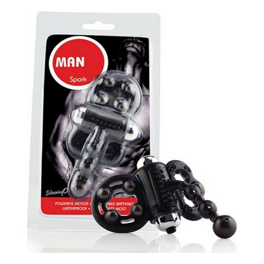 Vibrerende Penisring The Screaming O Man Spark Sort #7
