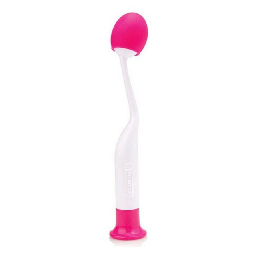Tryllepind Massageapparat The Screaming O Pop Vibe Hvid Pink #1