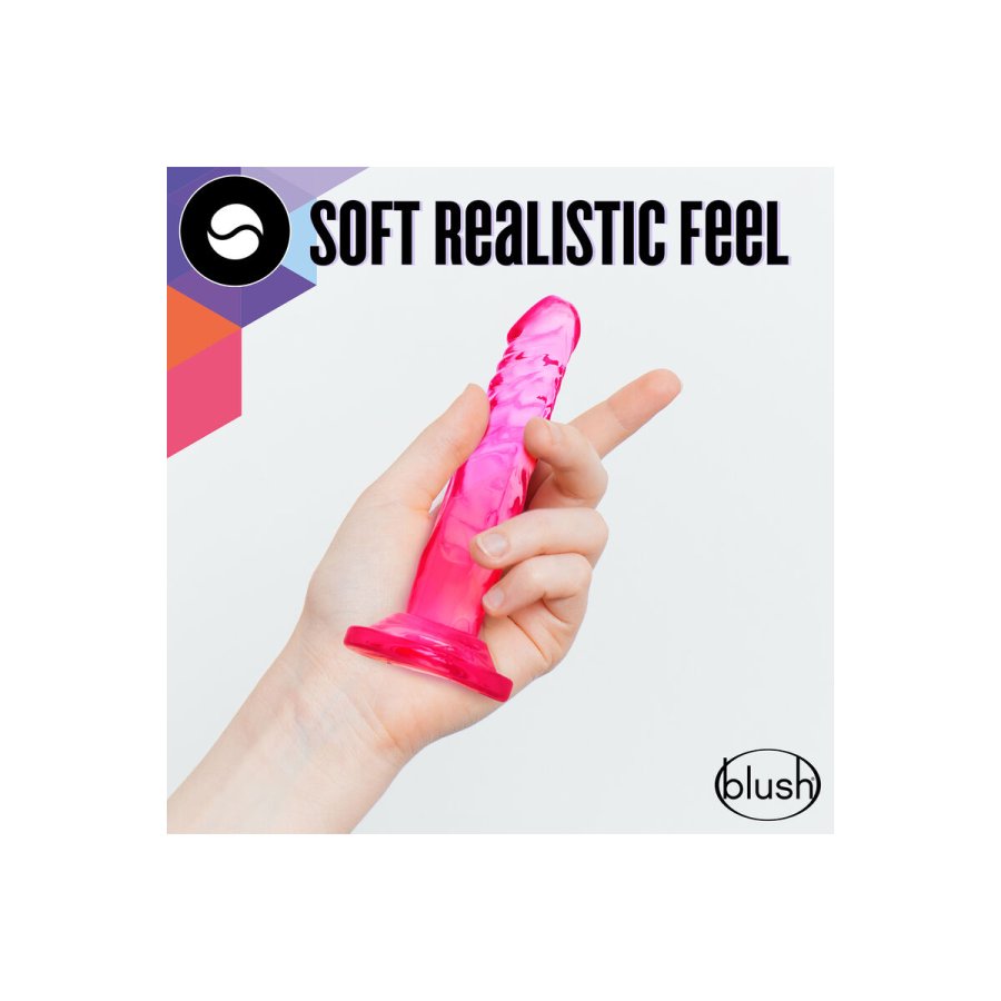 Dildo Blush Naturally Yours Pink #5