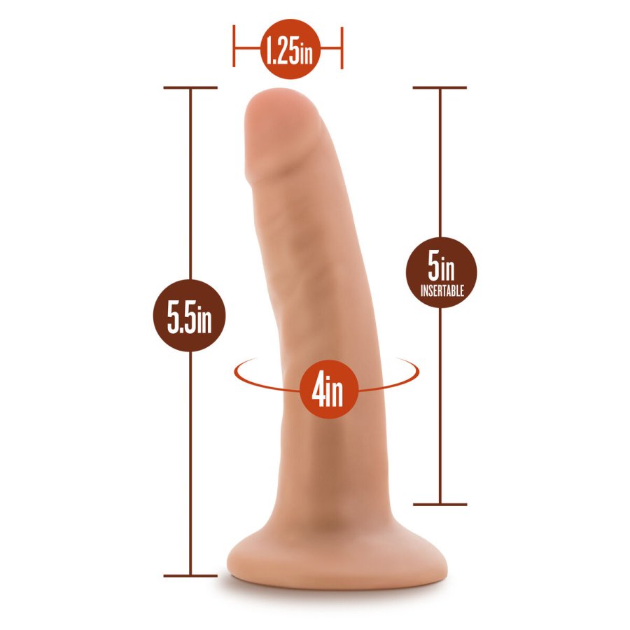 Realistisk Dildo Blush Dr Skin PVC  3,2 cm (12,7 cm) #11