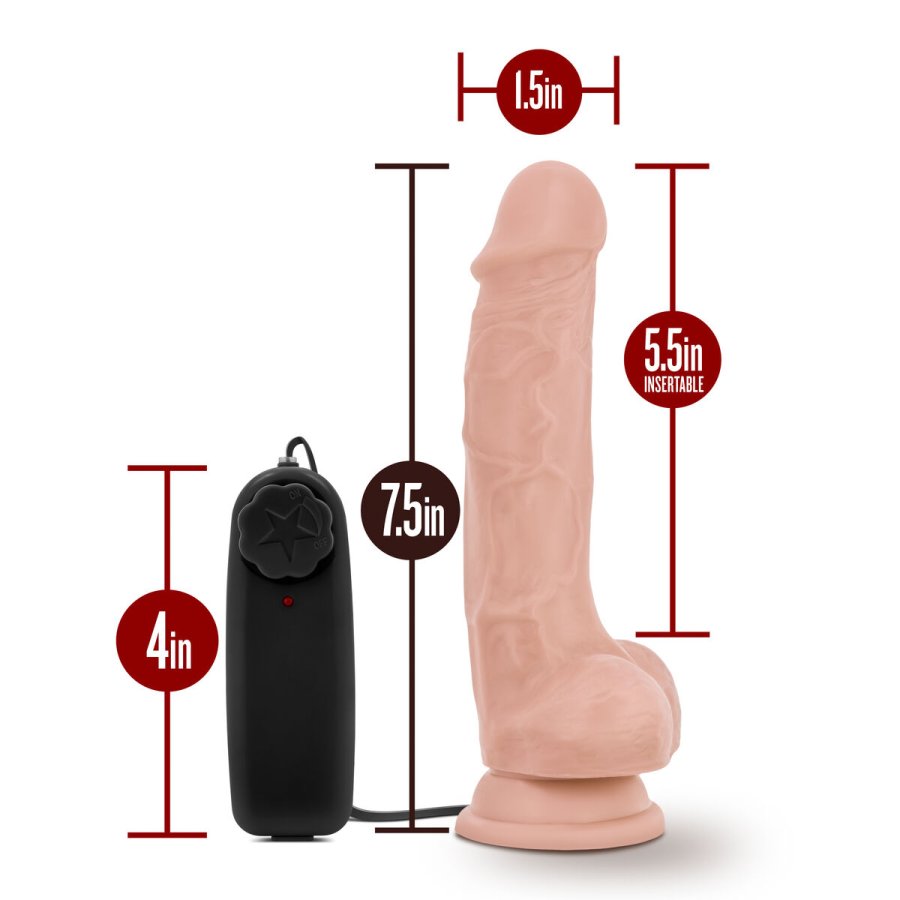 Realistisk Dildo Blush Dr Skin PVC ABS  3,8 cm (13,9 cm) (19 cm) #7