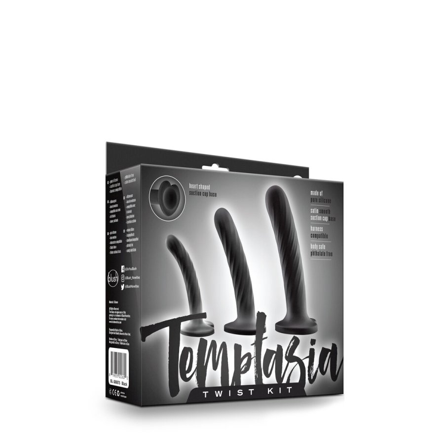 Dildo Blush Temptasia Sort 3 Dele #7