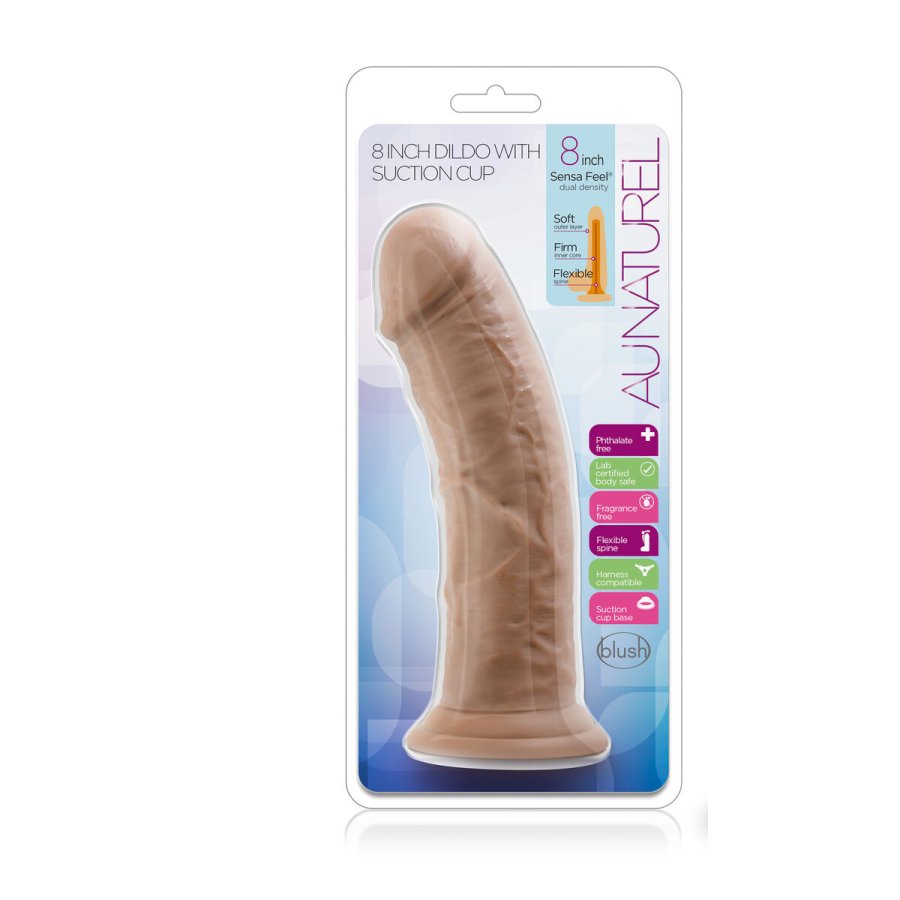 Realistisk Dildo Blush Au Naturel TPE  4,9 cm #9
