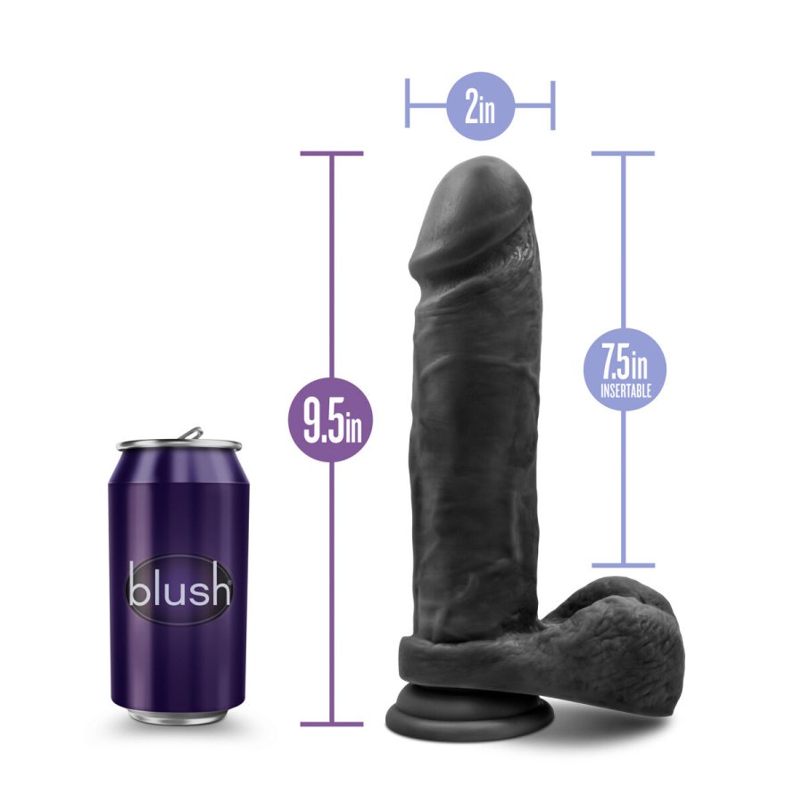 Realistisk Dildo Blush Au Naturel TPE  5 cm (19 cm) #5