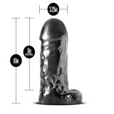 Realistisk Dildo Blush Jet PVC  8,2 cm (20,3 cm) #3