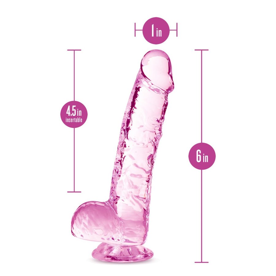 Realistisk Dildo Blush Naturally Yours TPE  2,8 cm #11