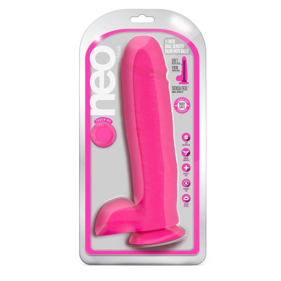 Realistisk Dildo Blush Neo PVC  5,3 cm (21,6 cm) #9