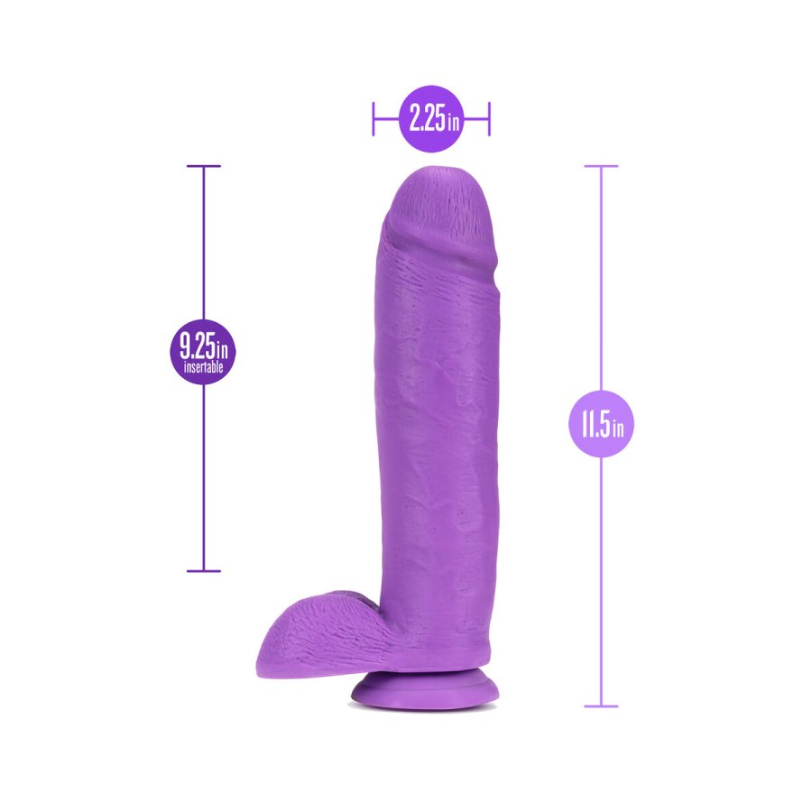 Realistisk Dildo Blush Neo PVC  5,3 cm (21,6 cm) #3