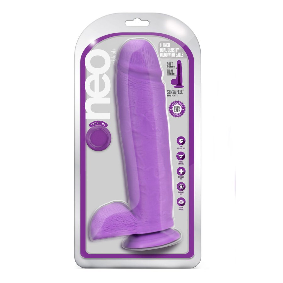 Realistisk Dildo Blush Neo PVC  5,3 cm (21,6 cm) #7