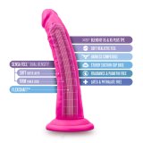 Realistisk Dildo Blush Au Naturel TPE  3,4 cm (17,7 cm) #5