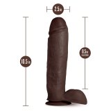 Realistisk Dildo Blush Au Naturel TPE  5,8 cm (21,5 cm) #5