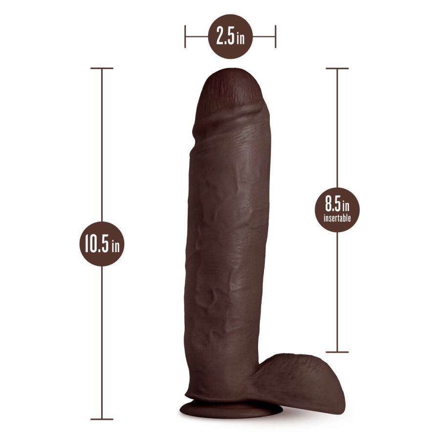 Realistisk Dildo Blush Au Naturel TPE  5,8 cm (21,5 cm) #5