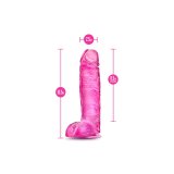 Realistisk Dildo Blush B yours TPE  6 cm (21,6 cm) #4