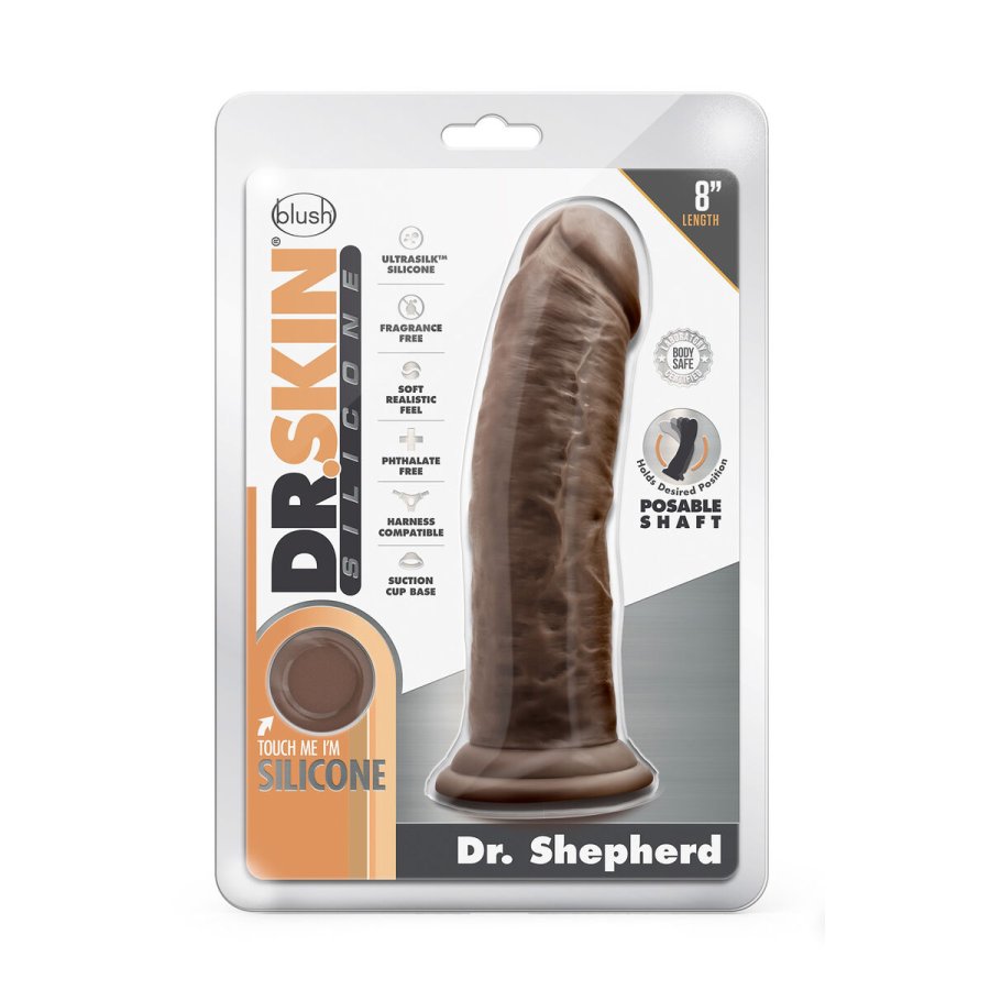 Realistisk Dildo Blush Dr Skin Silikone  5 cm (19 cm) #9