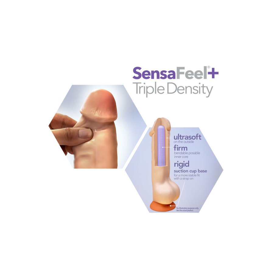 Realistisk Dildo Blush Dr Skin TPE  3,1 cm (12,7 cm) #13