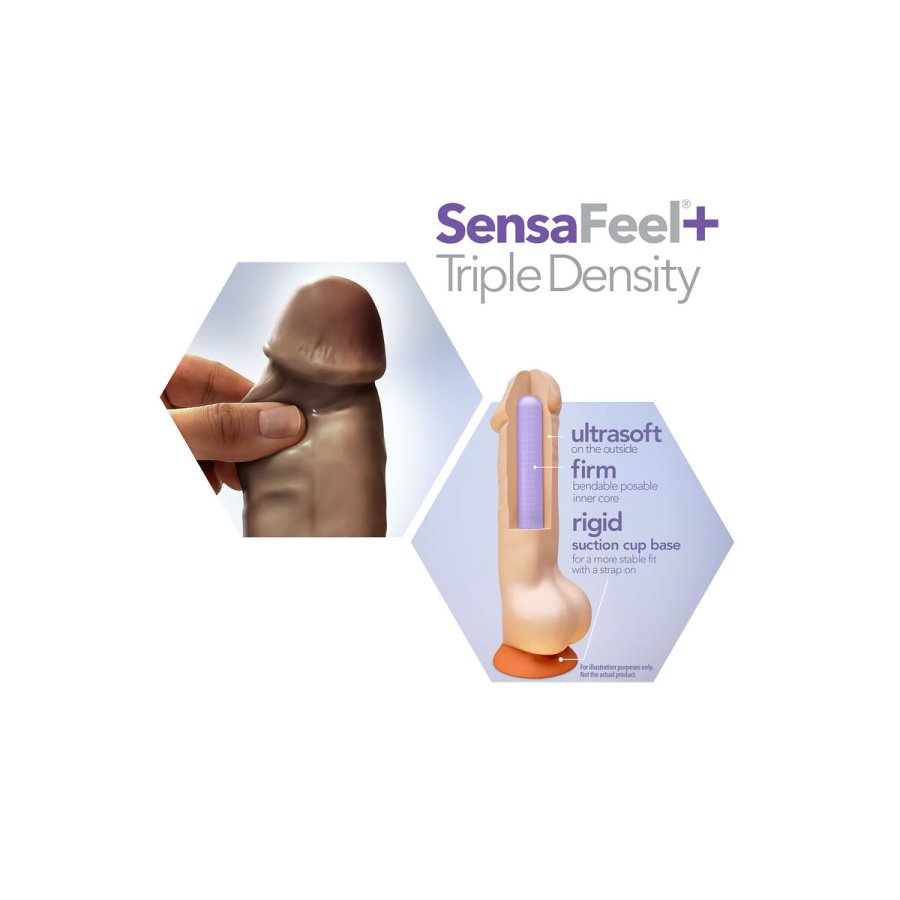 Realistisk Dildo Blush Dr Skin TPE  3,8 cm (17,7 cm) (19 cm) #13