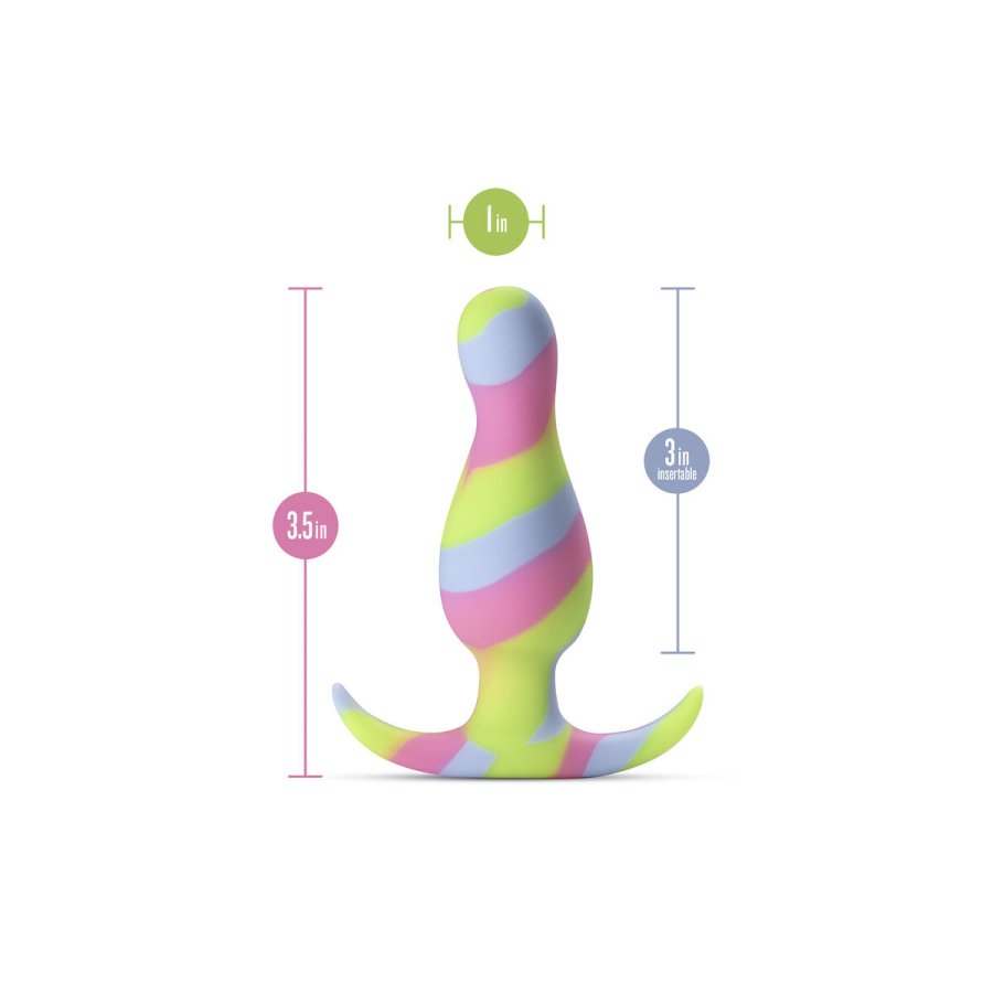 Anal plug Blush Avant Multifarvet (8,9 cm) (7,6 cm) #3