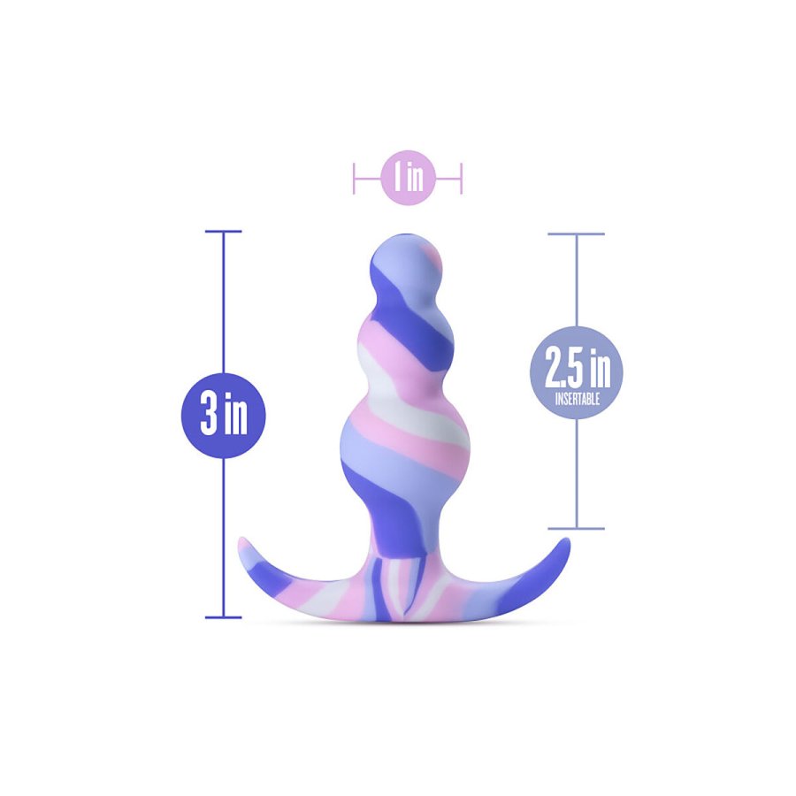 Anal plug Blush Avant Multifarvet (7,6 cm) (6,3 cm) #3