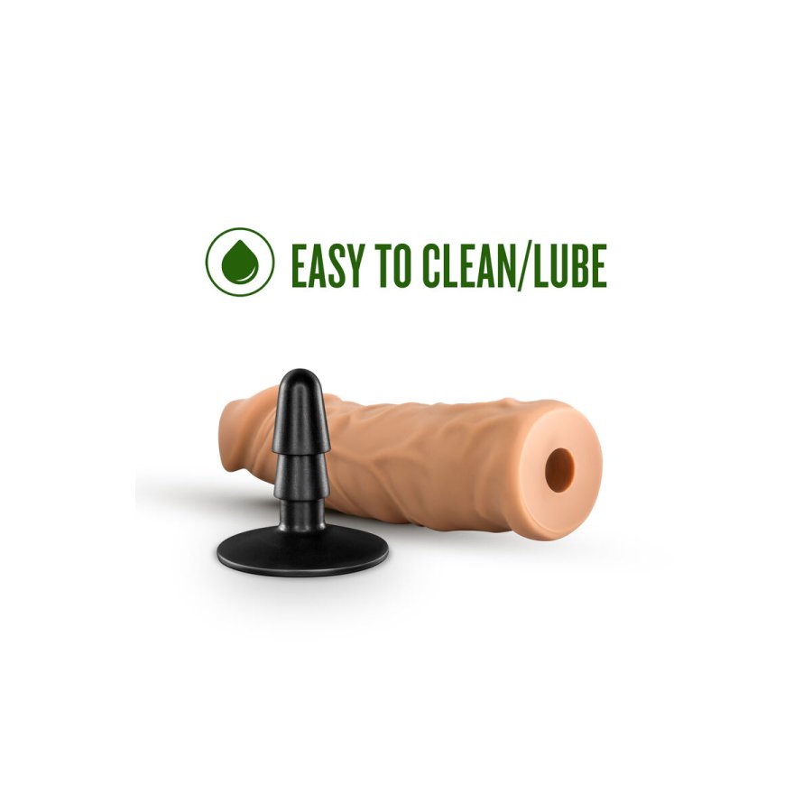 Realistisk Dildo Blush Lock On Silikone  4,6 cm (19,6 cm) #3