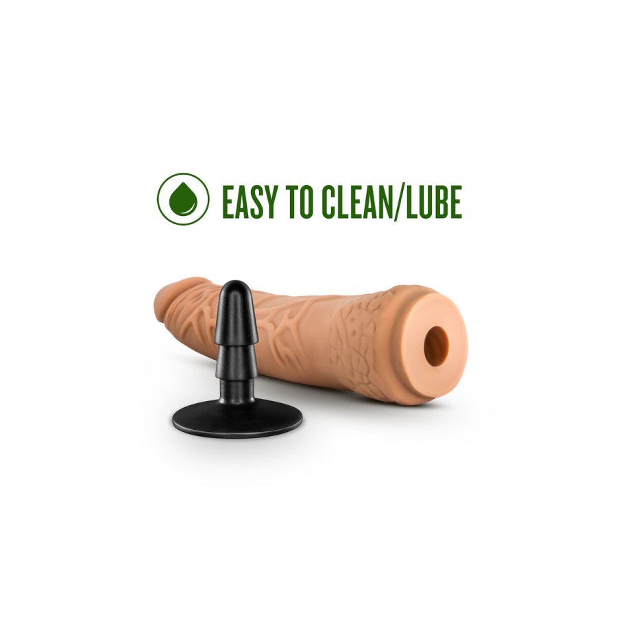 Realistisk Dildo Blush Lock On Silikone  5,1 cm (19 cm) #3